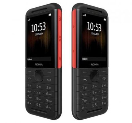 Nokia 5310 Dual Sim Black Red Colour Combination